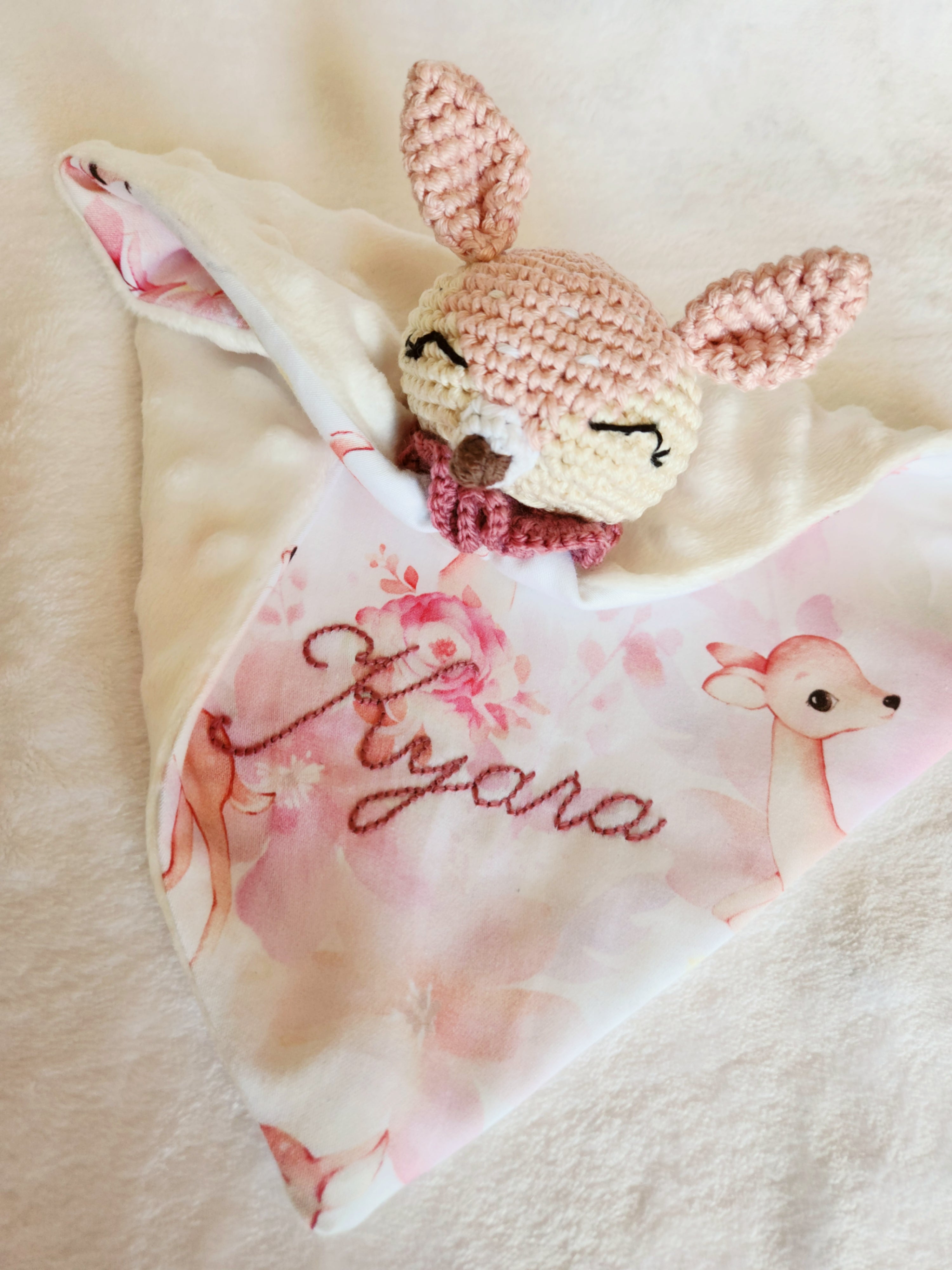 Doudou Lange Huguette la Bichette