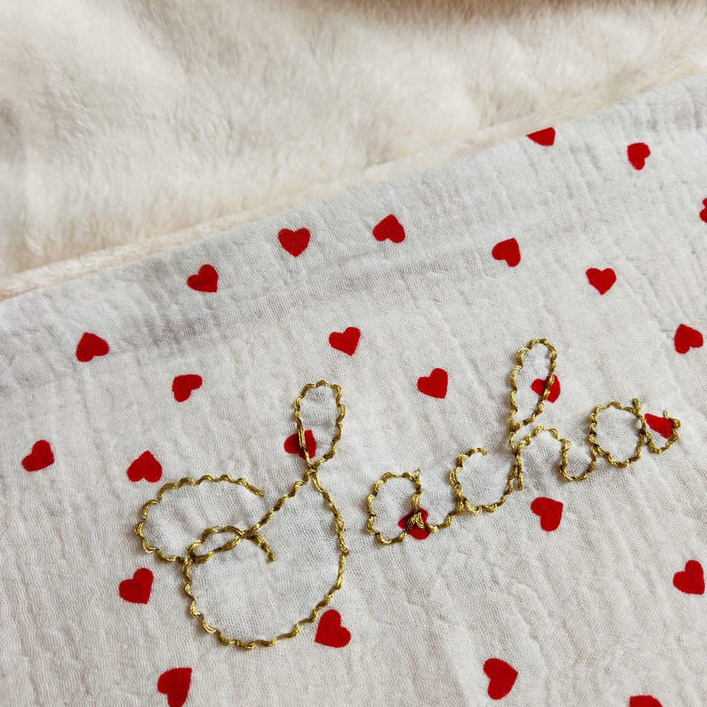 Couverture personnalisé modèle Zoé